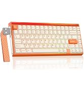 Aula Hero 75 HE Hall Effect Wireless Gaming Keyboard, 8K Polling & 8000mAh | Tri-Mode BT5.0/2.4Gh...