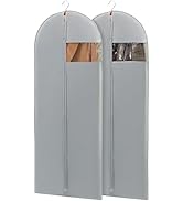 Perber Dress Bags for Gowns, 65'' Long Garment Bags for Hanging Clothes, Dress Bag for Traveling,...