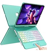 Keyboard Case for iPad Pro 11 inch 3rd Generation 2021/iPad Air 10.9 5th Gen 2022/4th Gen 2020/iP...