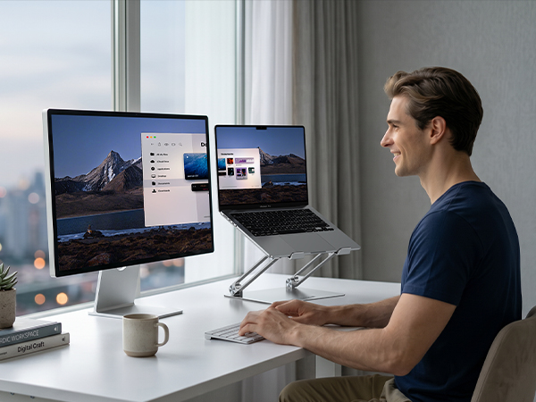 laptop riser for desk