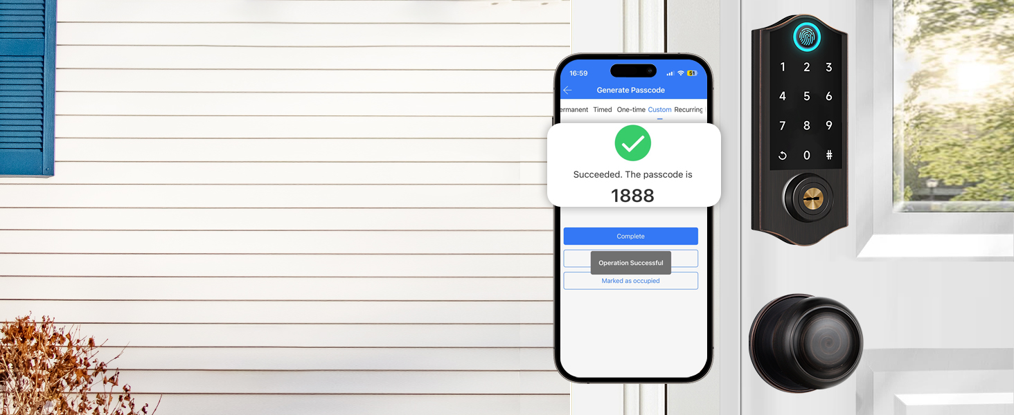 smart door lock