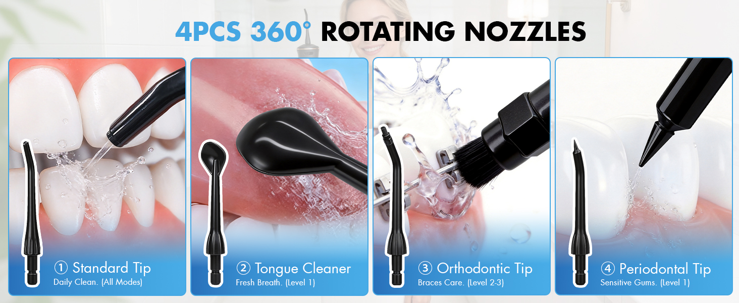 cordless water flosser