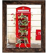 SESEAT 8x10 Picture Frame Rustic Brown, Display Pictures for Wall and Tabletop, 1 Pack