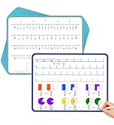 Aizweb 12 Pack Fraction Manipulatives Dry Erase Board,12"x9" Fraction Number Line Bars,Math Manip...