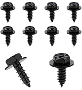 NYTKL 10PCS Fender Liner Screw Bolt, Bumper Cover Splash Shield Mud Guard Screws Replace #90159-6...