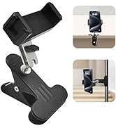 ROCKFREE Clip Phone Holder for Desk,Table,Desktop Baffle,Flat Surface, Pipe,Pole,Music Stand,with...