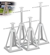 WELLUCK RV Stabilizers Jacks 4 Pack,Screw Jack Stands for RV Camper Travel Trailer Leveling,Alumi...