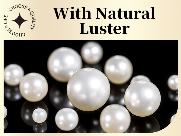 PEARL WITH NATURAL LUSTER