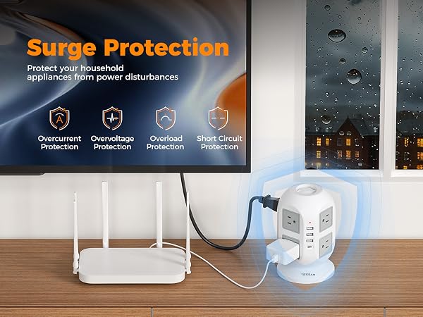 extension cord with usb ports