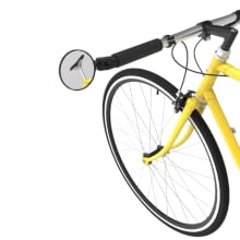 flat handlebar end mirror