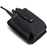 TACNEX Universal Radio Holster Tactical Radio Holder Elastic Walkie Talkies Pouch Two Ways Radio ...