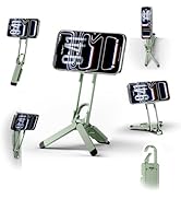 COMAN DP58 Magnetic Phone Tripod, Aluminum MagSafe Tripod Stand with Carabiner, Mini Portable Tra...