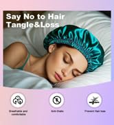 adjustable silk bonnet,satin beanie for women,gift,satin shower cap for women