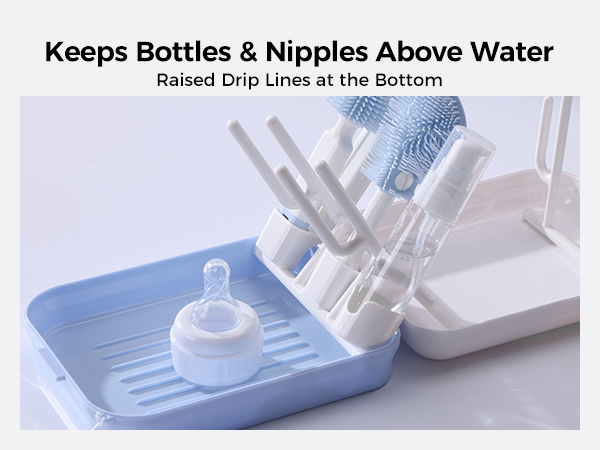 Raised Drip Lines at the Bottom
