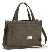 WantGor Tote Bag for Women, Corduroy Crossbody Bags Shoulder Handbag Small Satchel Hobo Bag Purse