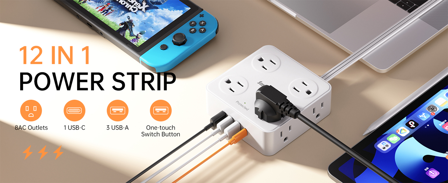 usb c power strip