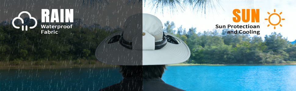 cooling fan hat