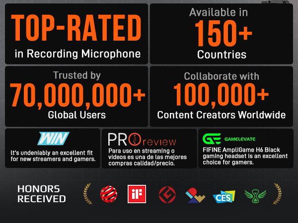 fifine recording microphone