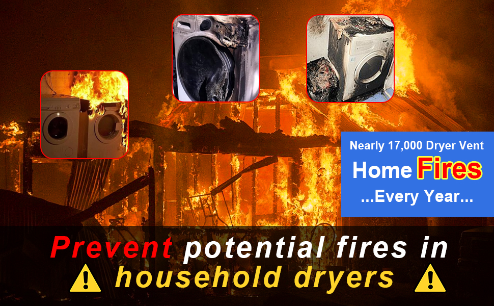 Upgraded Dryer Vent Cleaner Kit