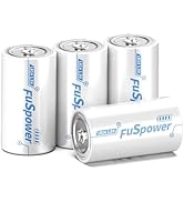Fuspower C Batteries 1.5V C Alkaline LR14 Battery High Performance Type C Battery for Clock Flash...