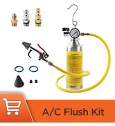 AC Flush Kit for House Car Auto AC Condenser Flushing Kit