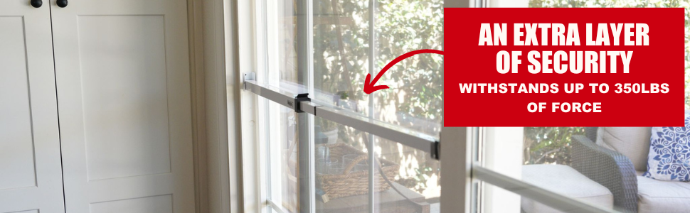 sliding door bar