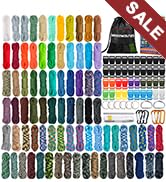 WEREWOLVES 80 Colors Paracord Cord, 550 Paracord Bracelet Crafting Combo Kits with Instruction - ...