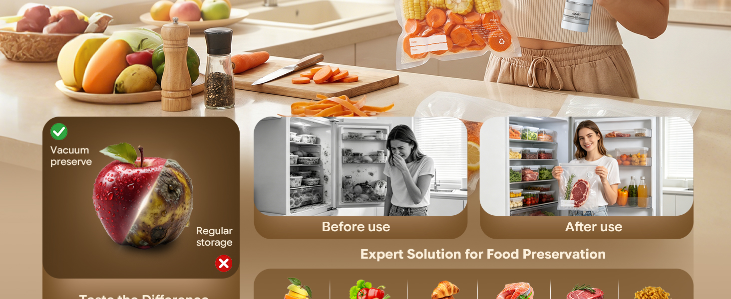 Portable Vacuum Sealer for Food