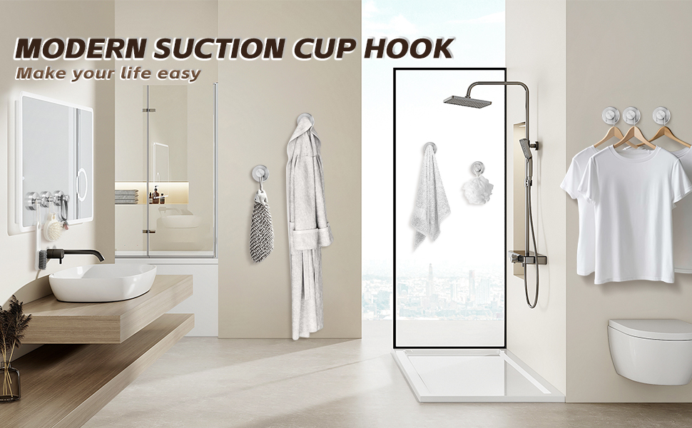 suction hook for shower
