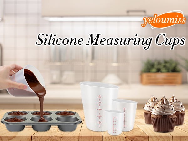silicone measuring cups for resin