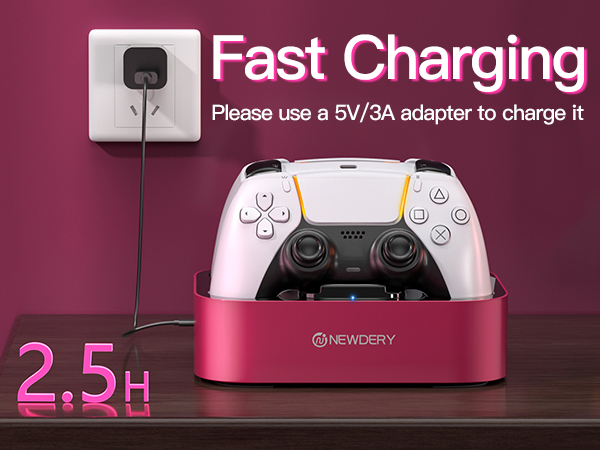 ps5 controller charger stand