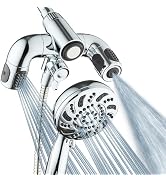 AquaDance High Pressure 156-mode Handheld Shower Head Combo with Hydro Arms | Luxury 14-zone Syst...