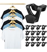 Smartor Clothes Hanger Connector Hooks 60 Pack, Closet Storage and Organization as Hangers Space ...