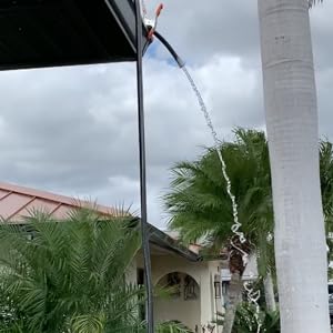 Draining 10 feet high