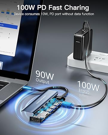 pass through charging pd charging 100w high speed no worry about power