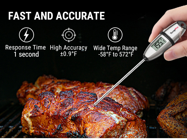 temperature probe thermoworks kitchen thermometer thermapen one digital food thermometer