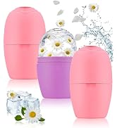 Mabnuby Ice Roller for Face and Eye, Reusable Silicone Ice Facial Roller for Reducing Puffiness, ...