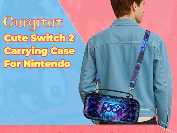 Gurgitat for Nintendo Switch 2 Carrying Case for Teen Boys