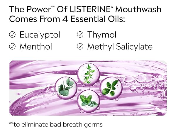kills 99.9% of germs that cause bad breath