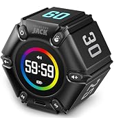 Printers Jack Pomodoro Timer, Productivity Cube Timer, Visual Focus Timer, Mute & Vibration & Adj...