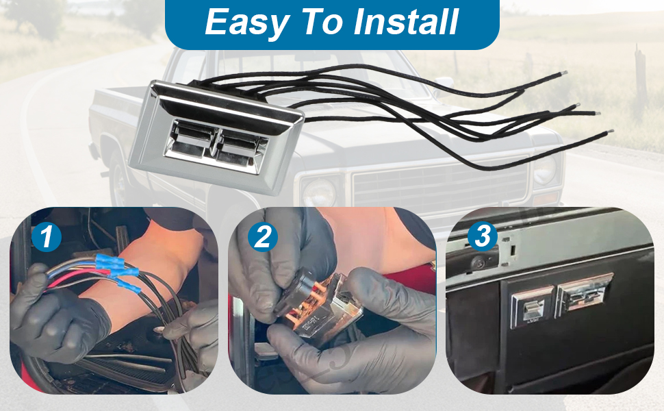 Power Window Switch Repair Kit