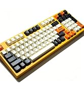 JMTCtech Large Carbon 143 Pbt Mechanical Keycap Set, MXD Technology (Anti-Sink, Anti-Scratch, Ant...