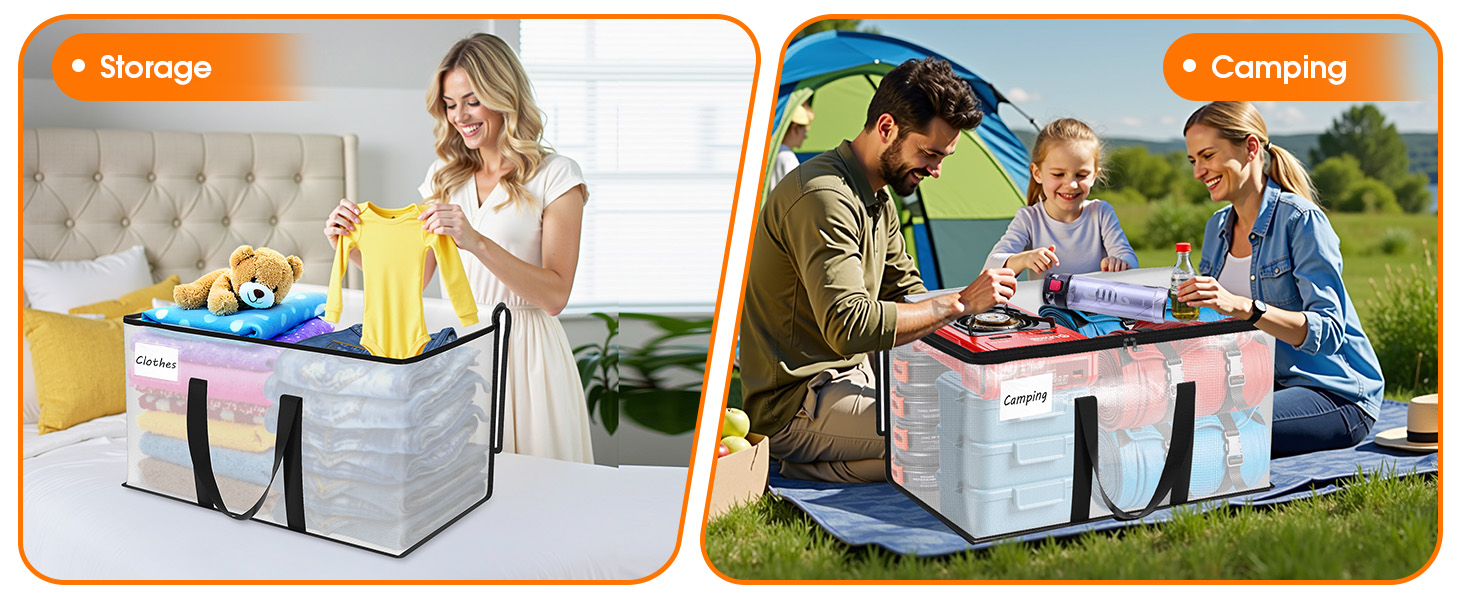 storage bins with lids