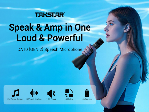 DA10 II Bluetooth mic