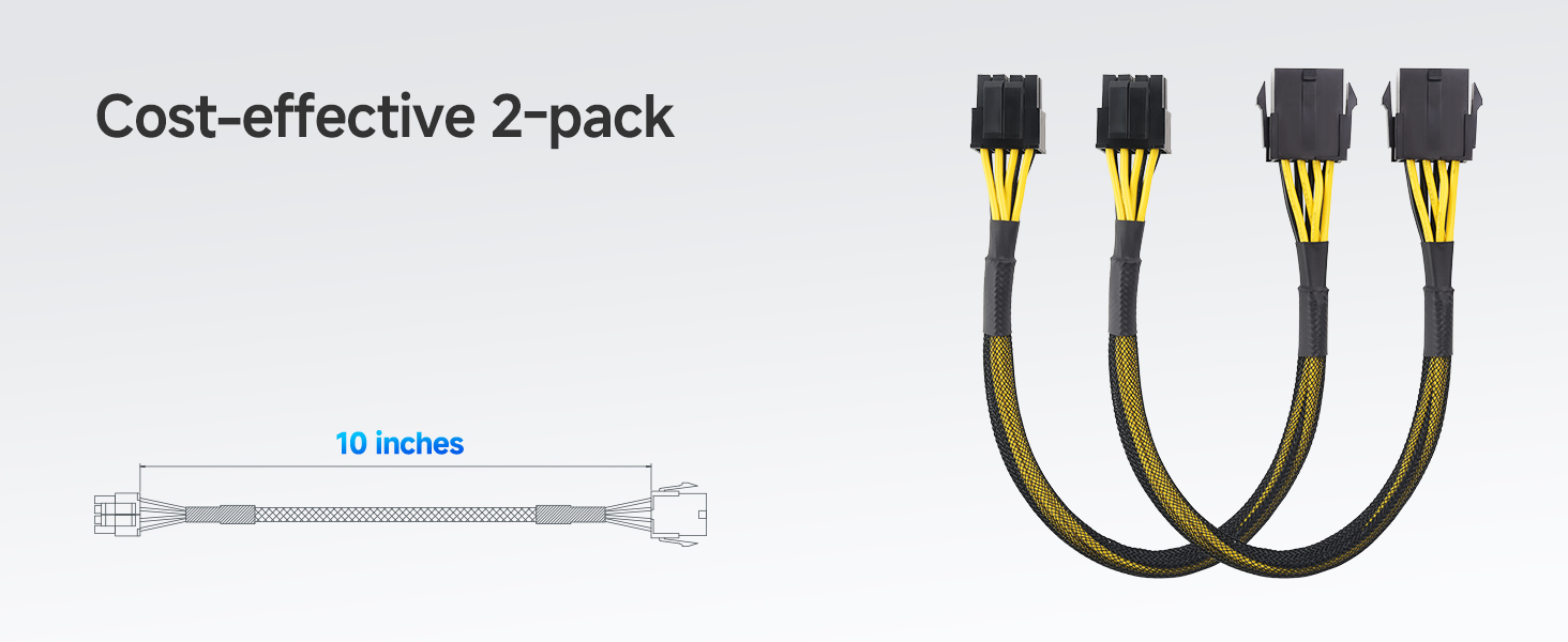 8 Pin EPS CPU Extension Cable