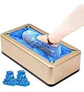 Automatic Shoe Cover Machine with 200 Disposable Shoe Covers Auto Shoe Covers Dispenser for indoo...