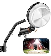 24000LM LED Barn Light, 150W Dusk to Dawn Outdoor Lighting, IP66 Waterproof Yard With Photocell, ...