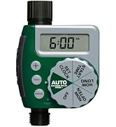 Orbit Programmable Digital Hose Watering Timer - 1 Outlet - Battery Powered - with LCD Screen - B...