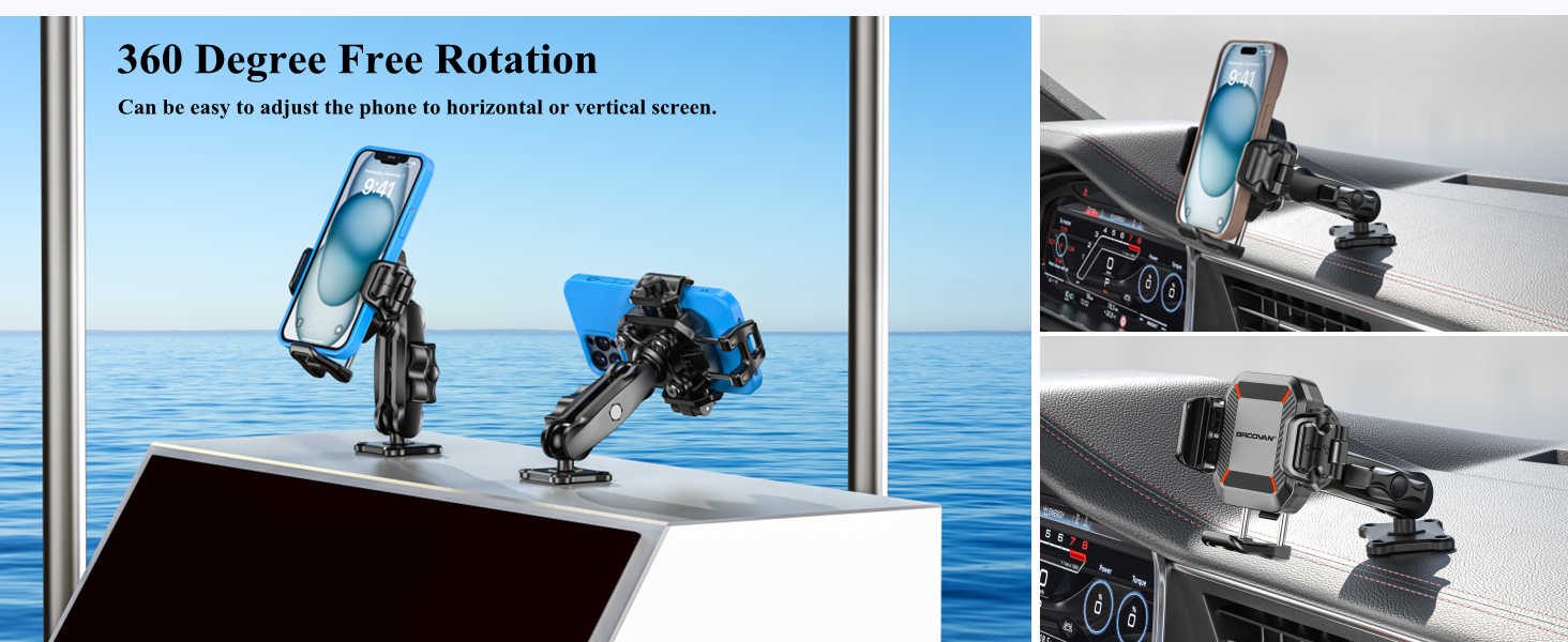 360 Degree Free Rotation Design