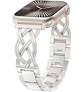 TOYOUTHS Dressy Bracelet Compatible with Apple Watch Bands 38/40/41/42/44/45/46/49mm Women, Celti...